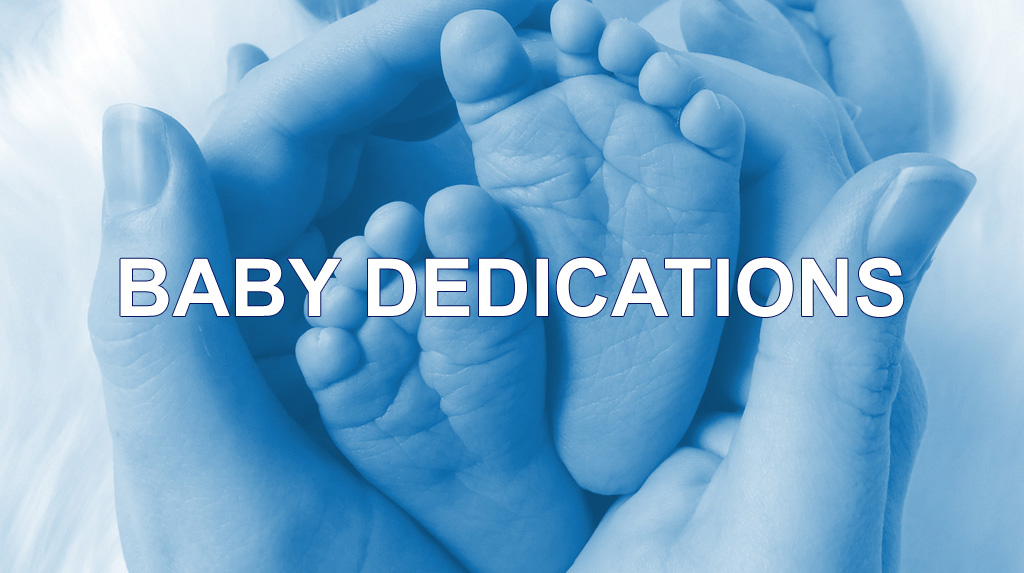 baby dedications -resources